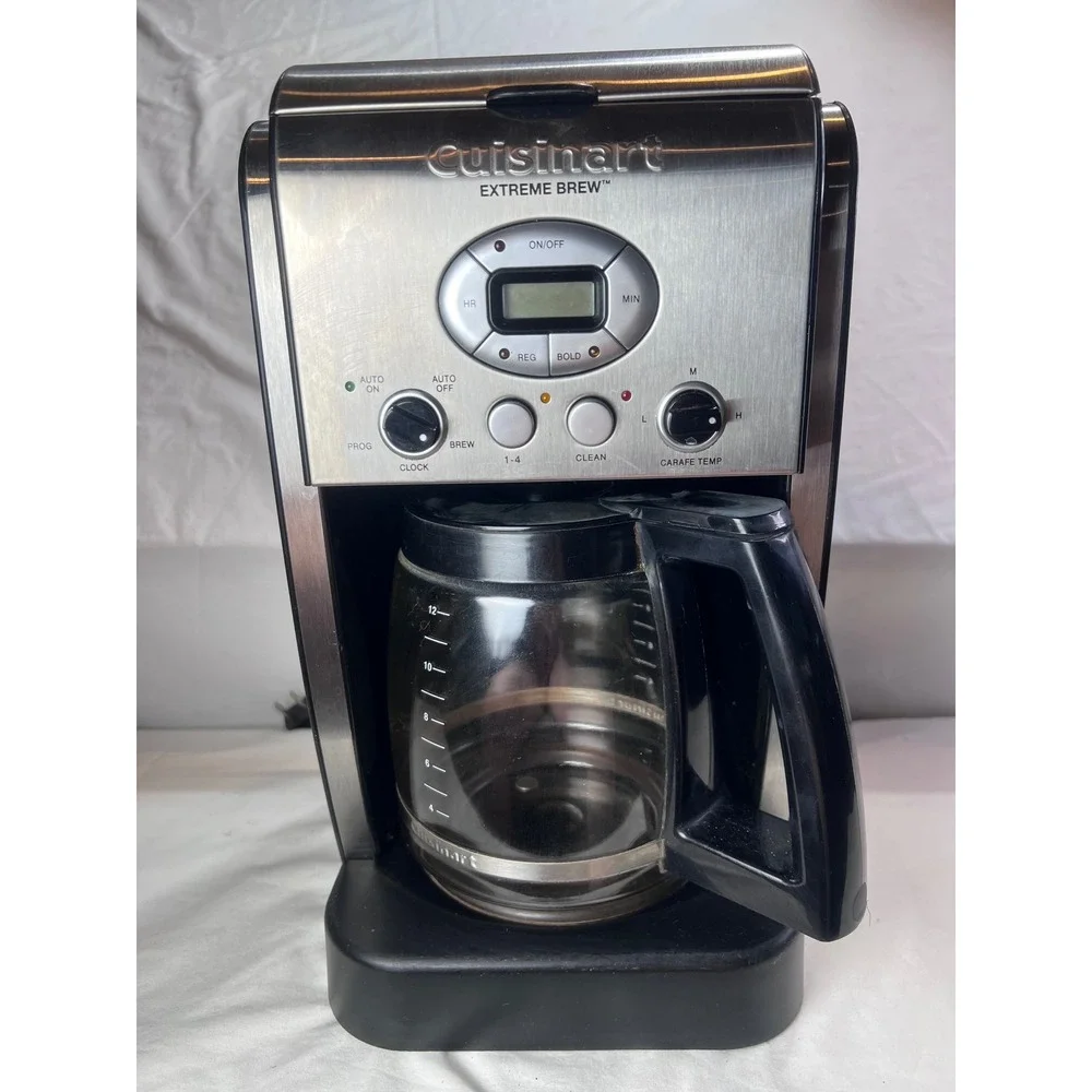 Cuisinart Extreme Brew DCC-2650 12 Cup Programmable Coffee Maker Stainless Steel